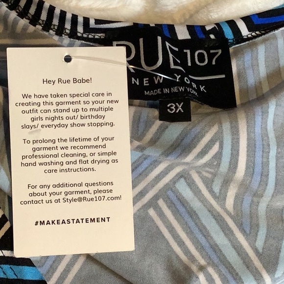 RUE107 New York Wrap Maxi Dress Size 22/24 (M14) - Picture 6 of 6